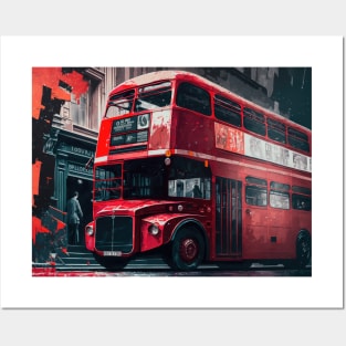 London Bus Posters and Art